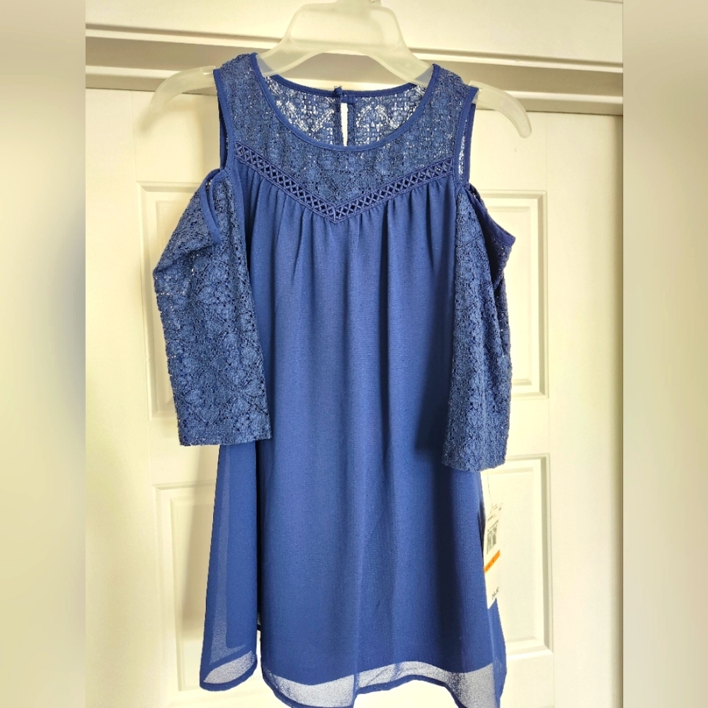 Sequin Hearts Girls Dress